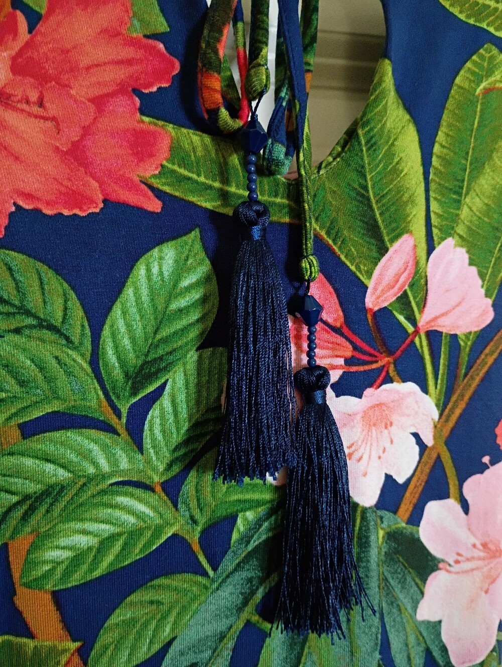 NWOT Tommy Bahama Jasmina Faraway Blooms Maxi Dress - Picture 6 of 11
